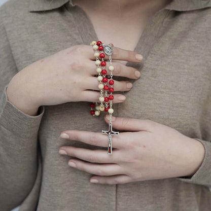 DIVINE MERCY - ROSARY - METAL