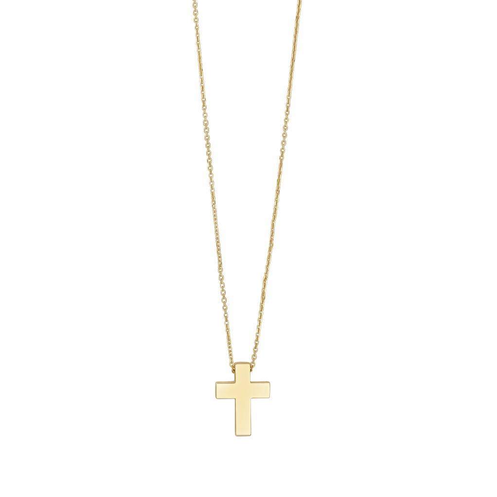 KRUIS KETTING - GOUD