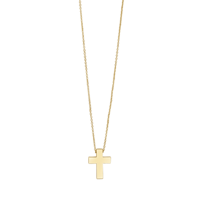 KRUIS KETTING - GOUD