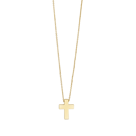 CROSS NECKLACE - GOLD