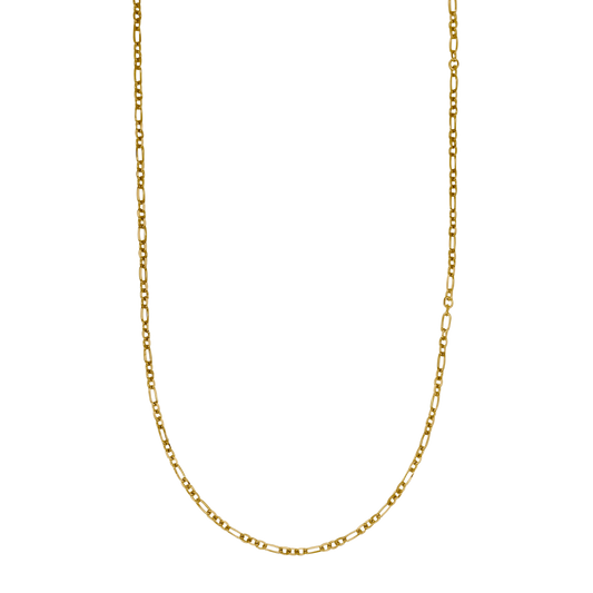 ALTERNATING CHAIN - GOLDEN SILVER