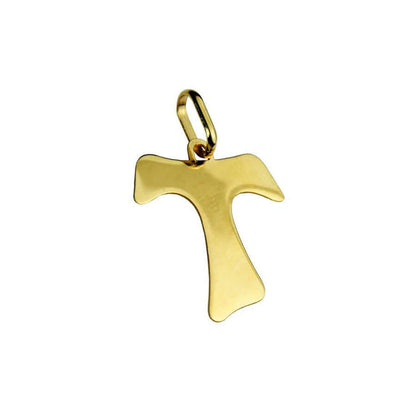 TAU - CROSS PENDANT - GOLD