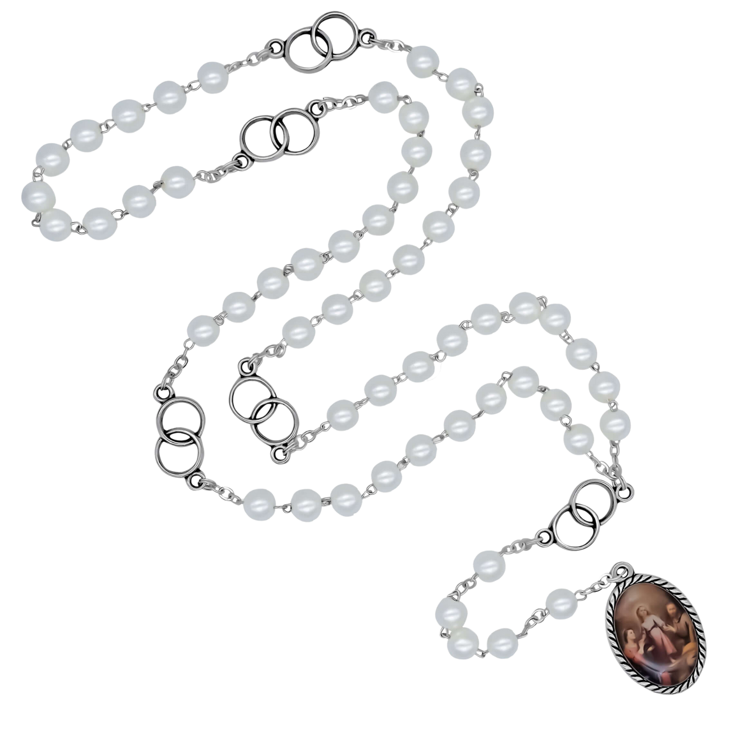 HOLY FAMILY CHAPLET - METAL