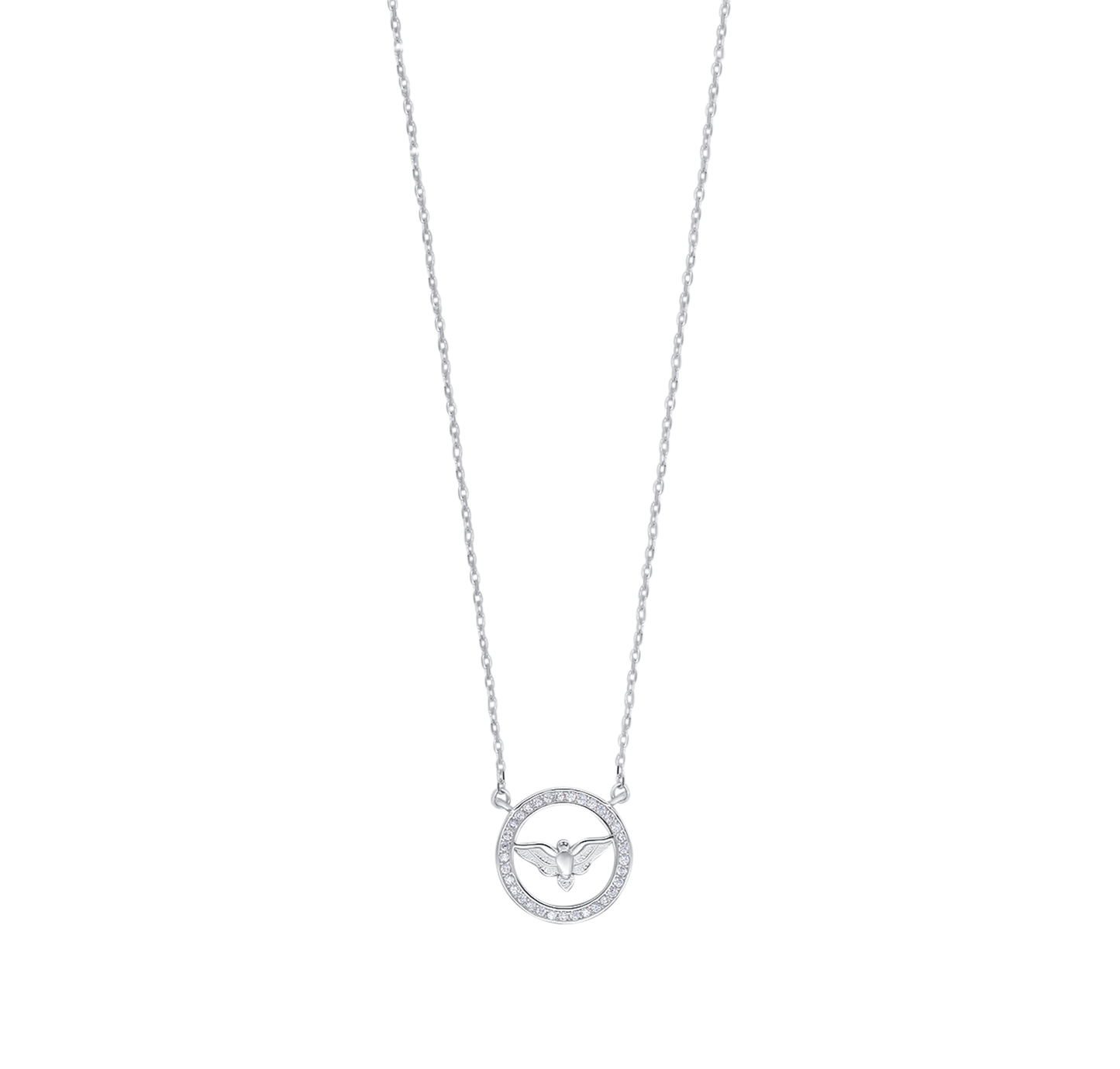 HOLY SPIRIT KETTING - ZILVER