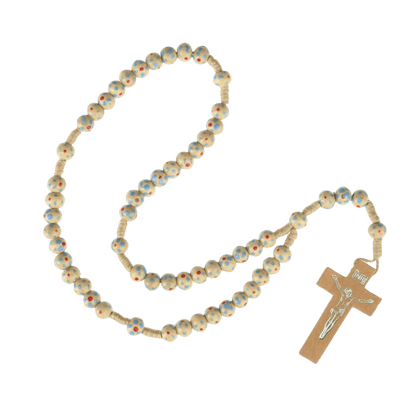 KIDS ROSARY - NATURAL WOOD