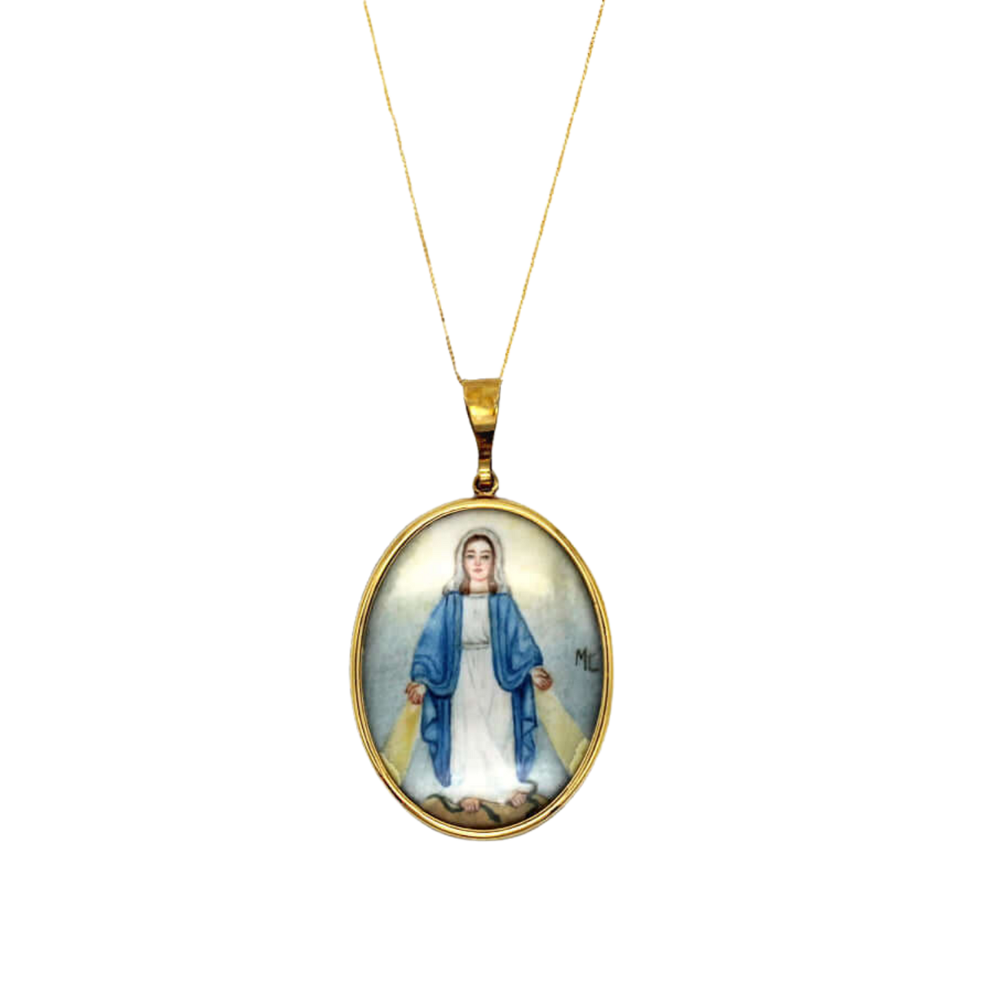 MIRACULOUS MEDAL SET - GOLD