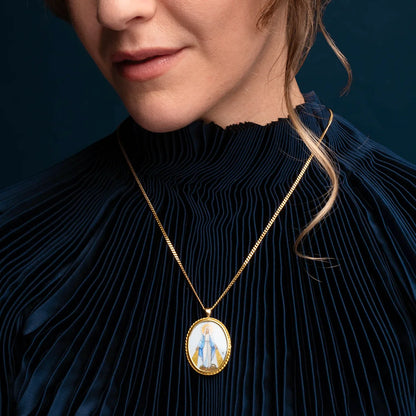 MIRACULOUS MEDAL - NECKLACE - GOLD