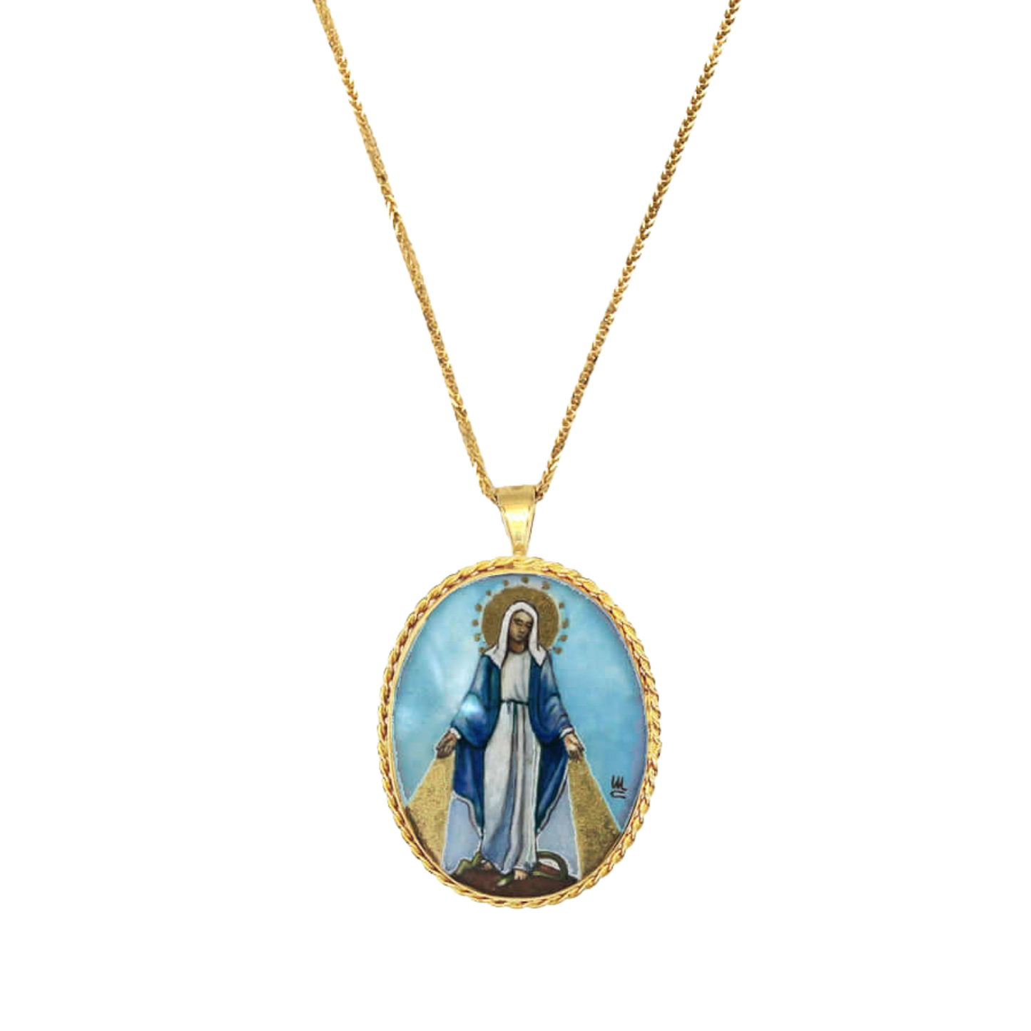 MIRACULOUS MEDAL - NECKLACE - GOLD