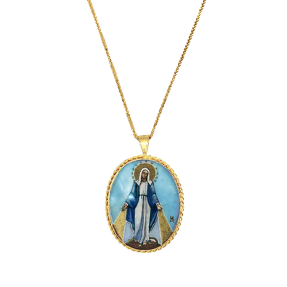 MIRACULOUS MEDAL - NECKLACE - GOLD