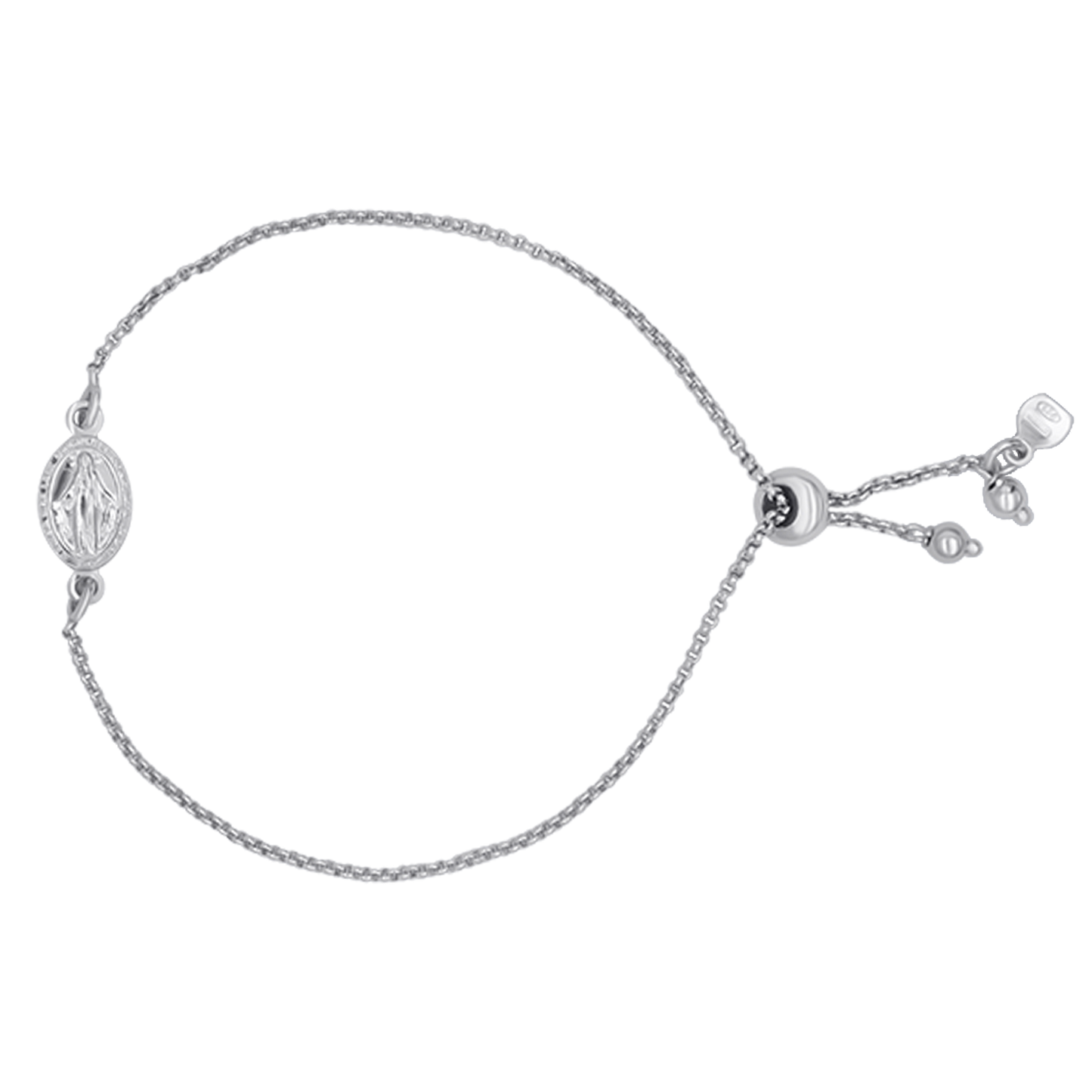 MIRACULOUS MEDAILLE ARMBAND - ZILVER