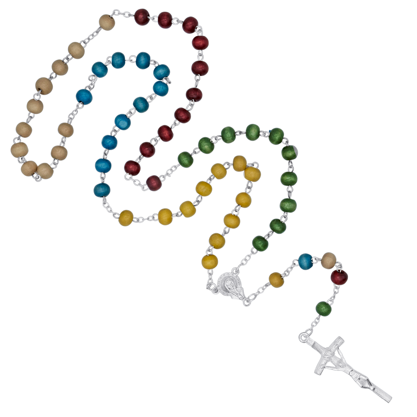 MISSIONARY ROSARY - WOOD AND METAL