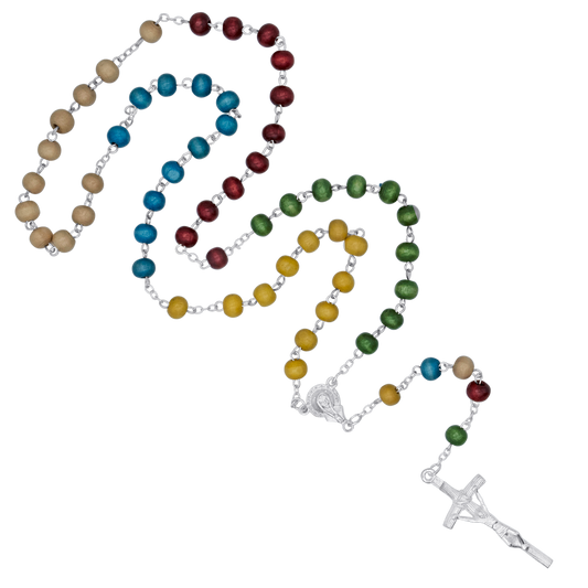 MISSIONARY ROSARY - WOOD AND METAL