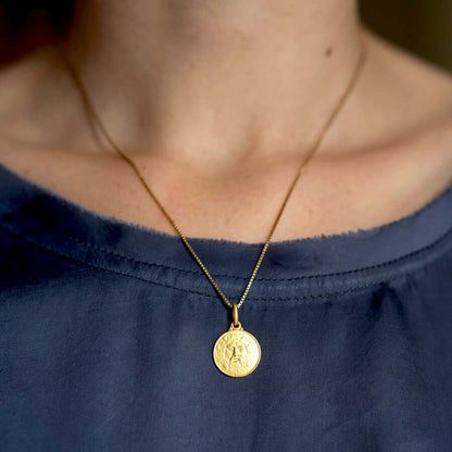 MOUTH OF TRUTH - MEDAL - GOLD