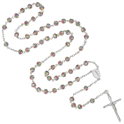 STRASSBALL ROSARY - SILVER