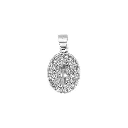 OUR LADY OF GRACE - PENDANT - SILVER