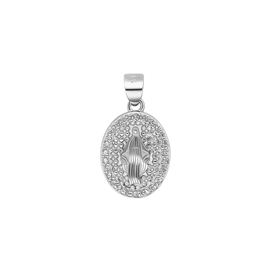 OUR LADY OF GRACE - PENDANT - SILVER
