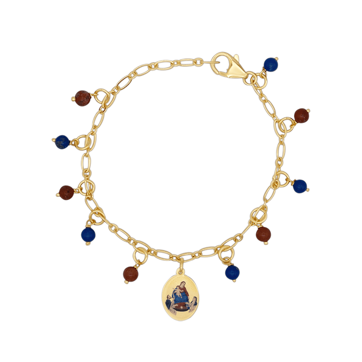 OUR LADY OF POMPEII - BEADED ARMBAND