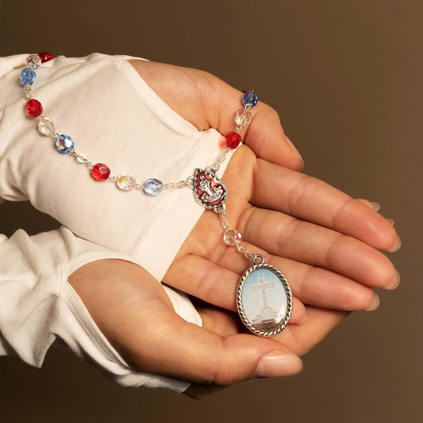PATER AVE GLORIA CHAPLET - METAL