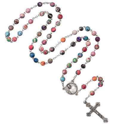 POPE FRANCIS - ROSARY - METAL