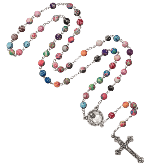 POPE FRANCIS - ROSARY - METAL
