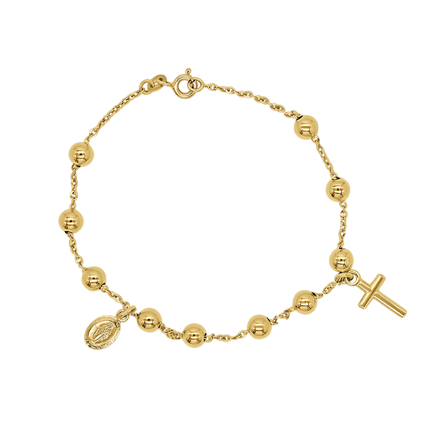 ROSARY BRACELET - GOLD