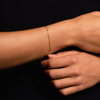 ROSARY BRACELET - SILVER