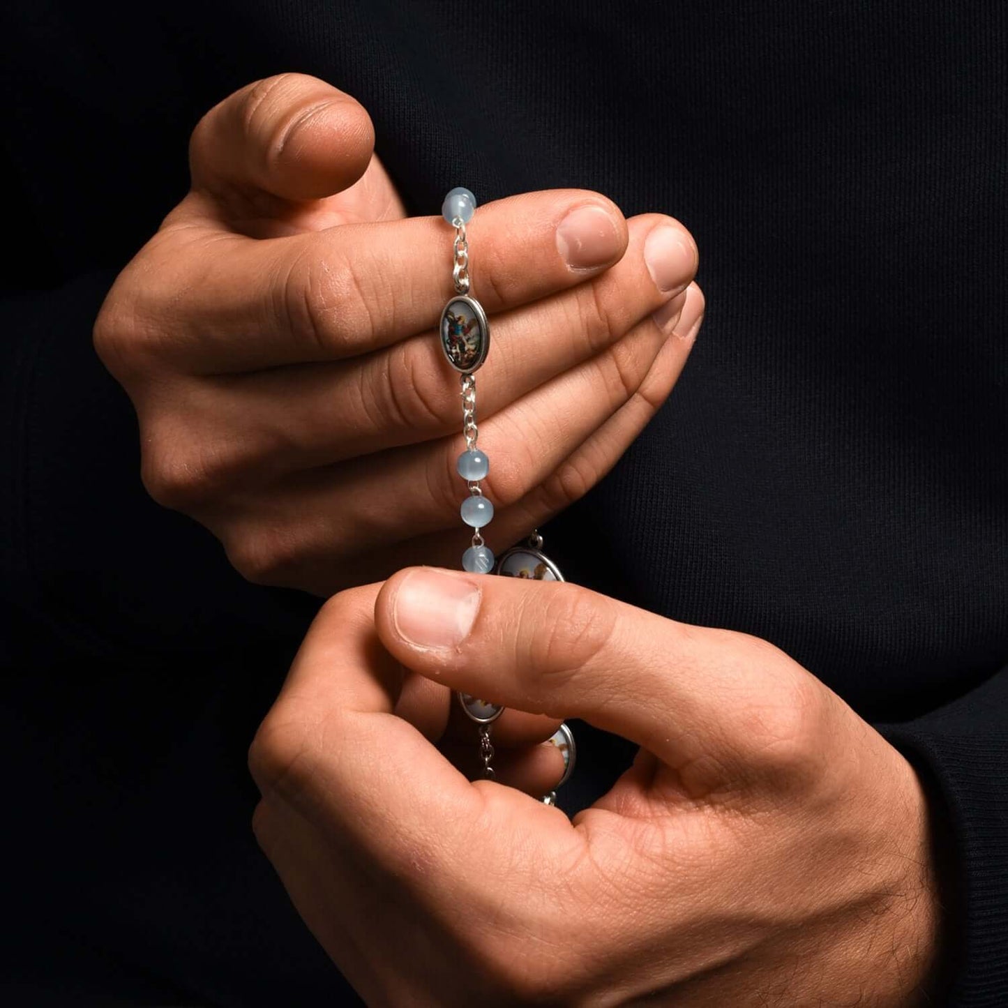 SAINT MICHAEL - CHAPLET - METAAL