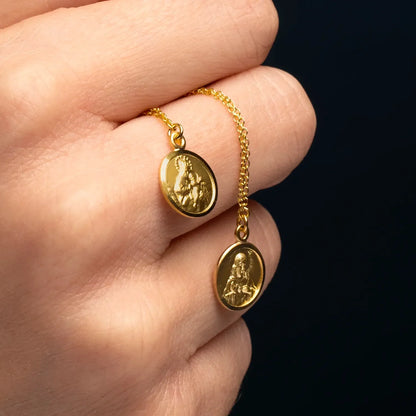 SCAPULAR KETTING - GOUD