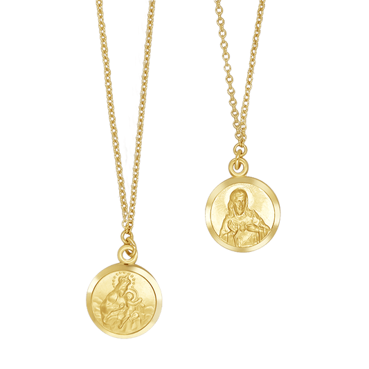 SCAPULAR NECKLACE - GOLD