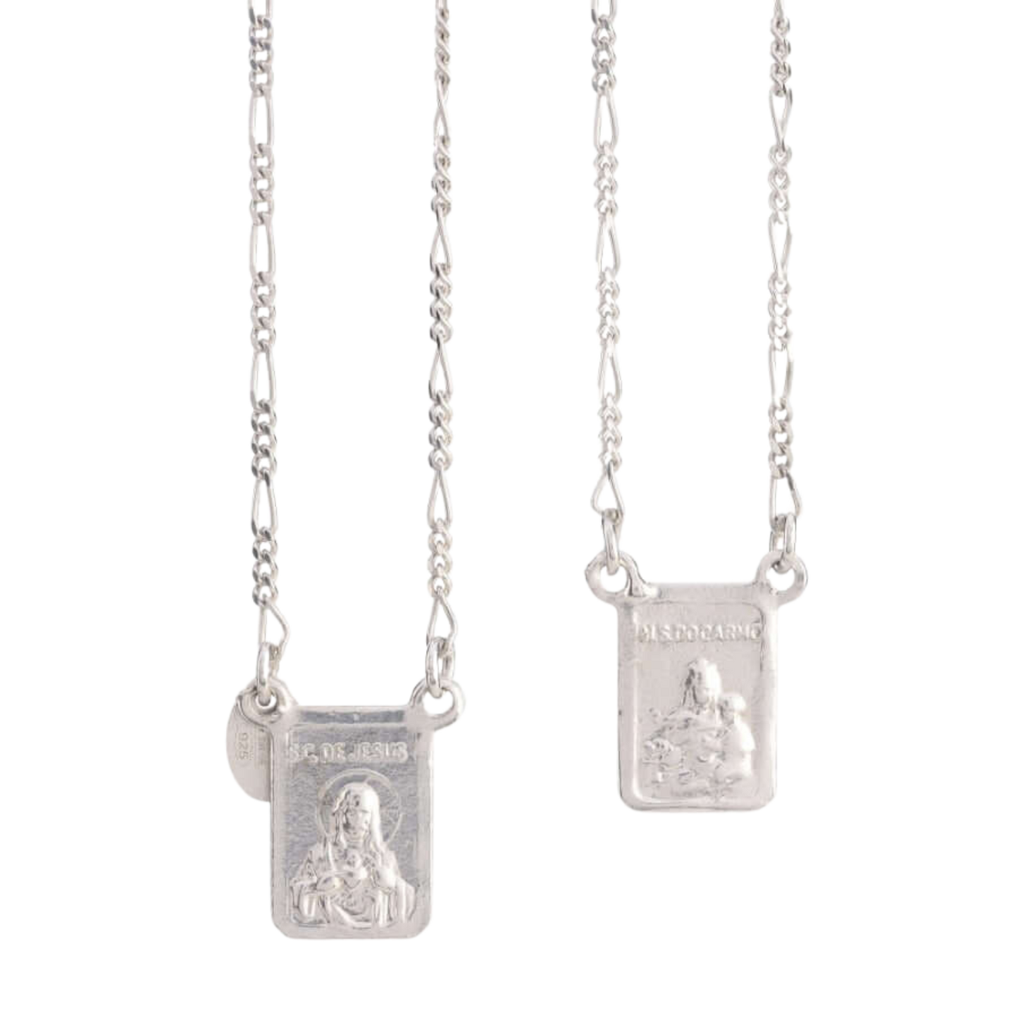 SCAPULAR KETTING - ZILVER
