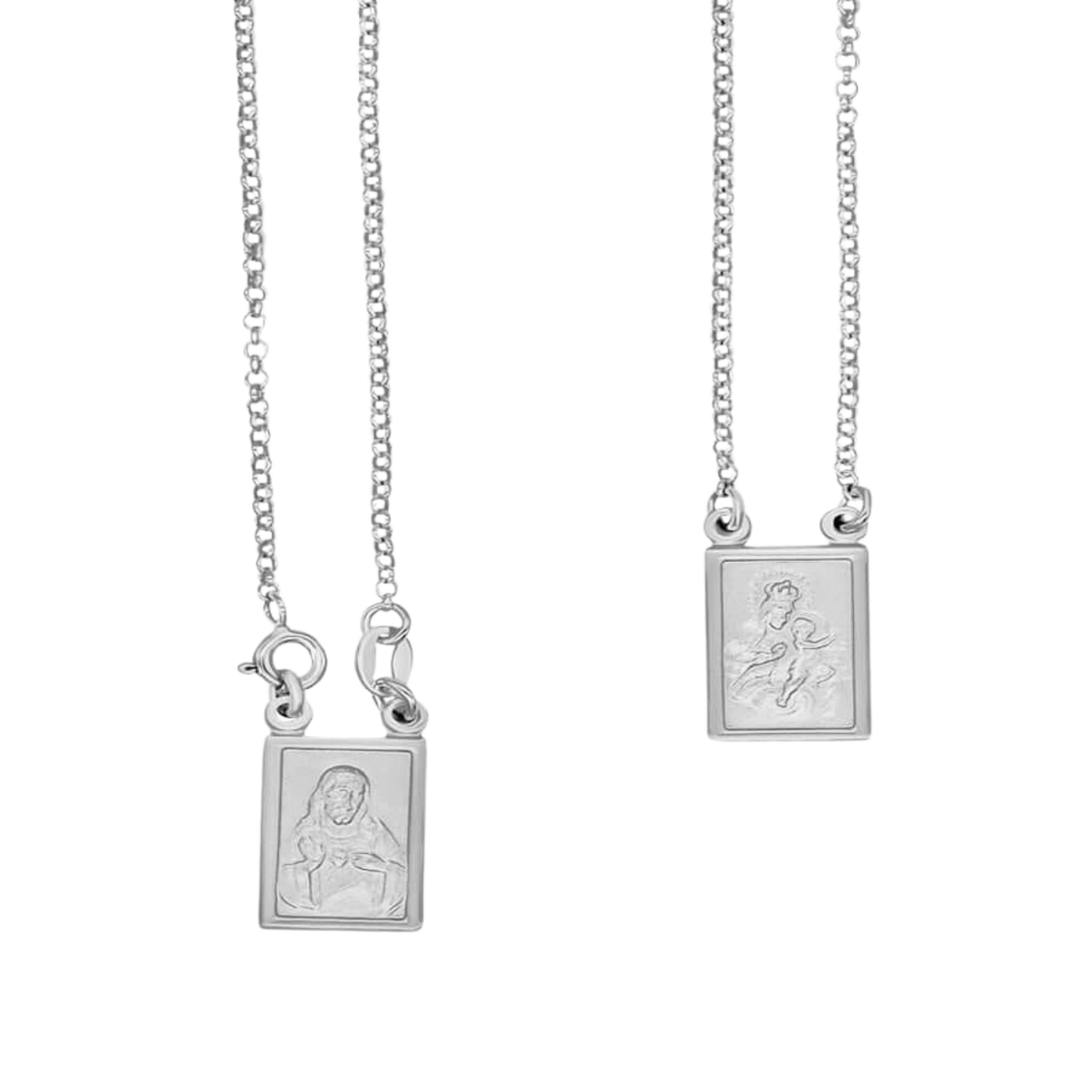 SCAPULAR KETTING - ZILVER