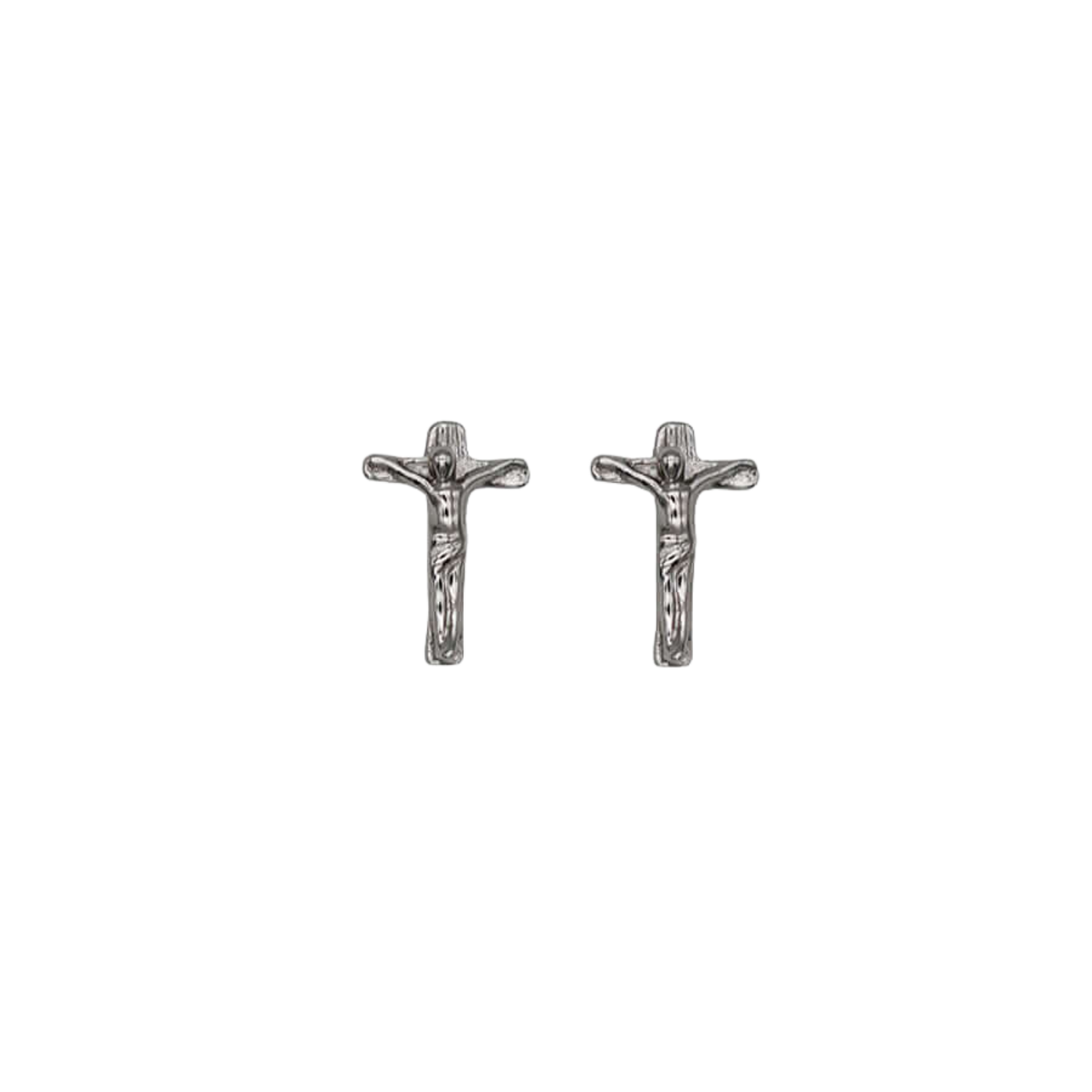 KRUISBEELD - EARRINGS - ZILVER