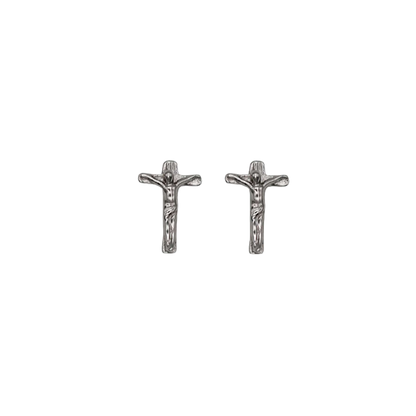 KRUISBEELD - EARRINGS - ZILVER