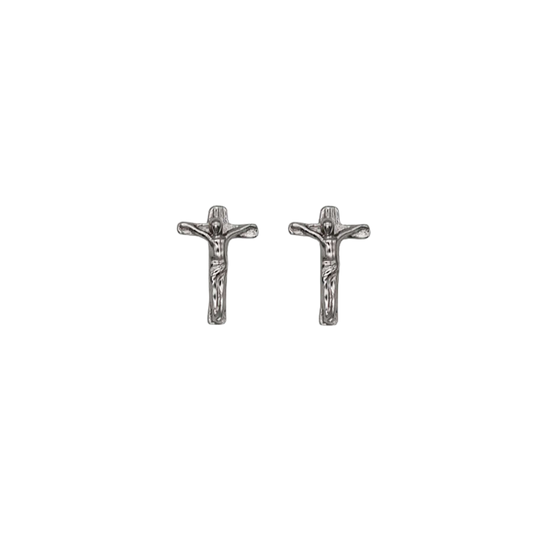 KRUISBEELD - EARRINGS - ZILVER