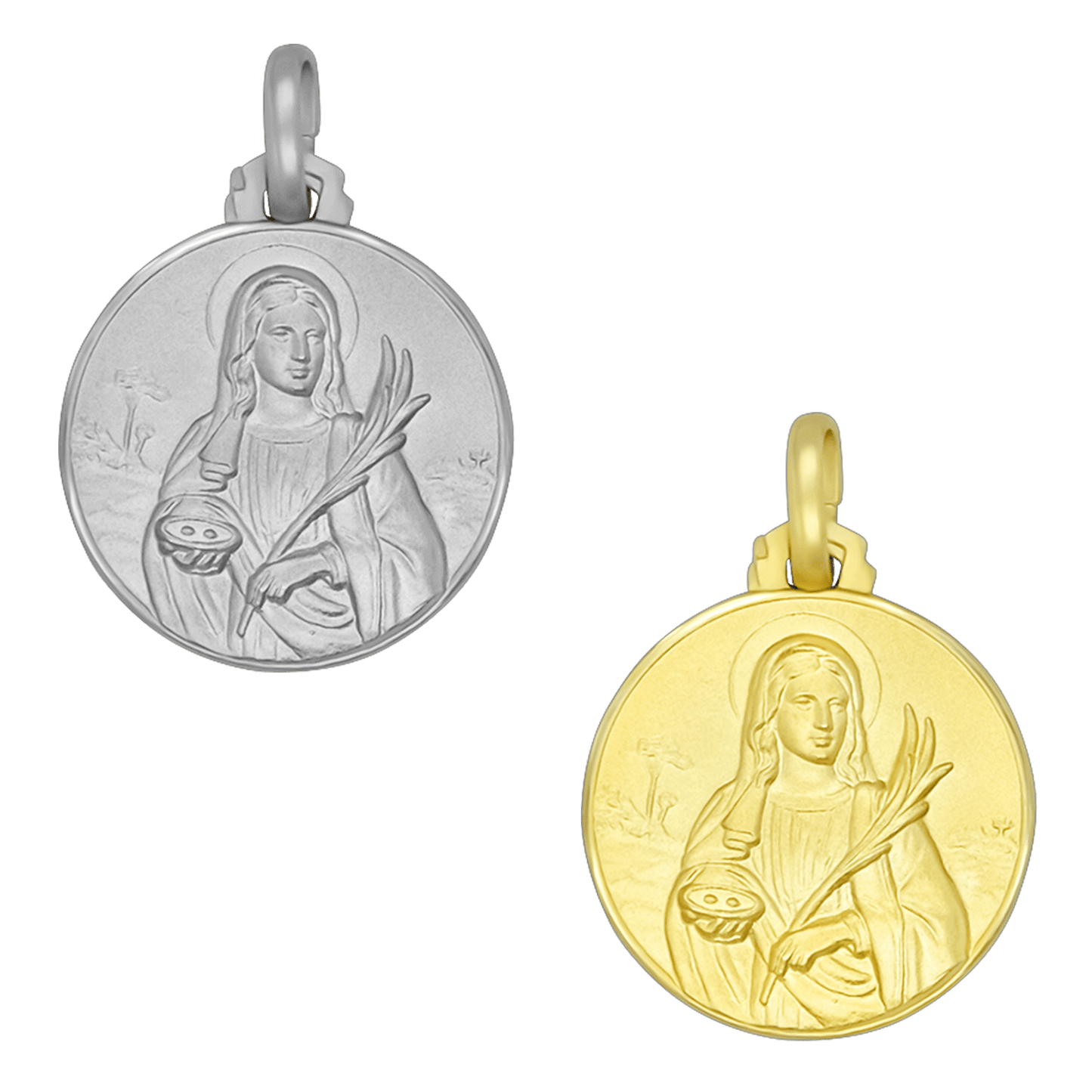 SAINT LUCY - MEDAILLE