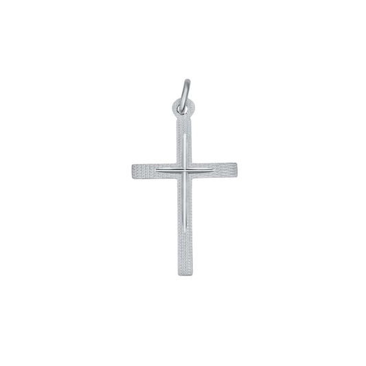 KRUIS HANGER - ZILVER