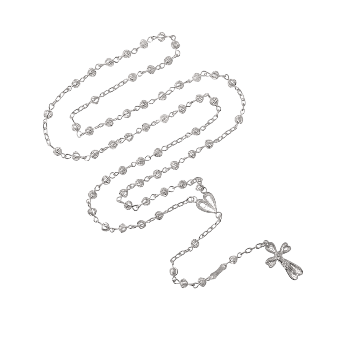 FILIGREE ROZENKRANS - ZILVER