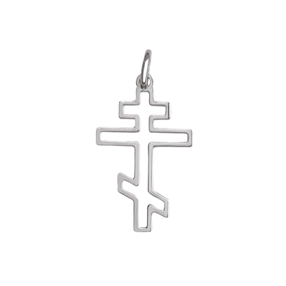 ORTHODOX - CROSS PENDANT - SILVER