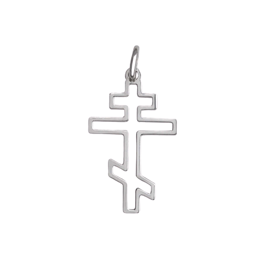 ORTHODOX - CROSS PENDANT - SILVER