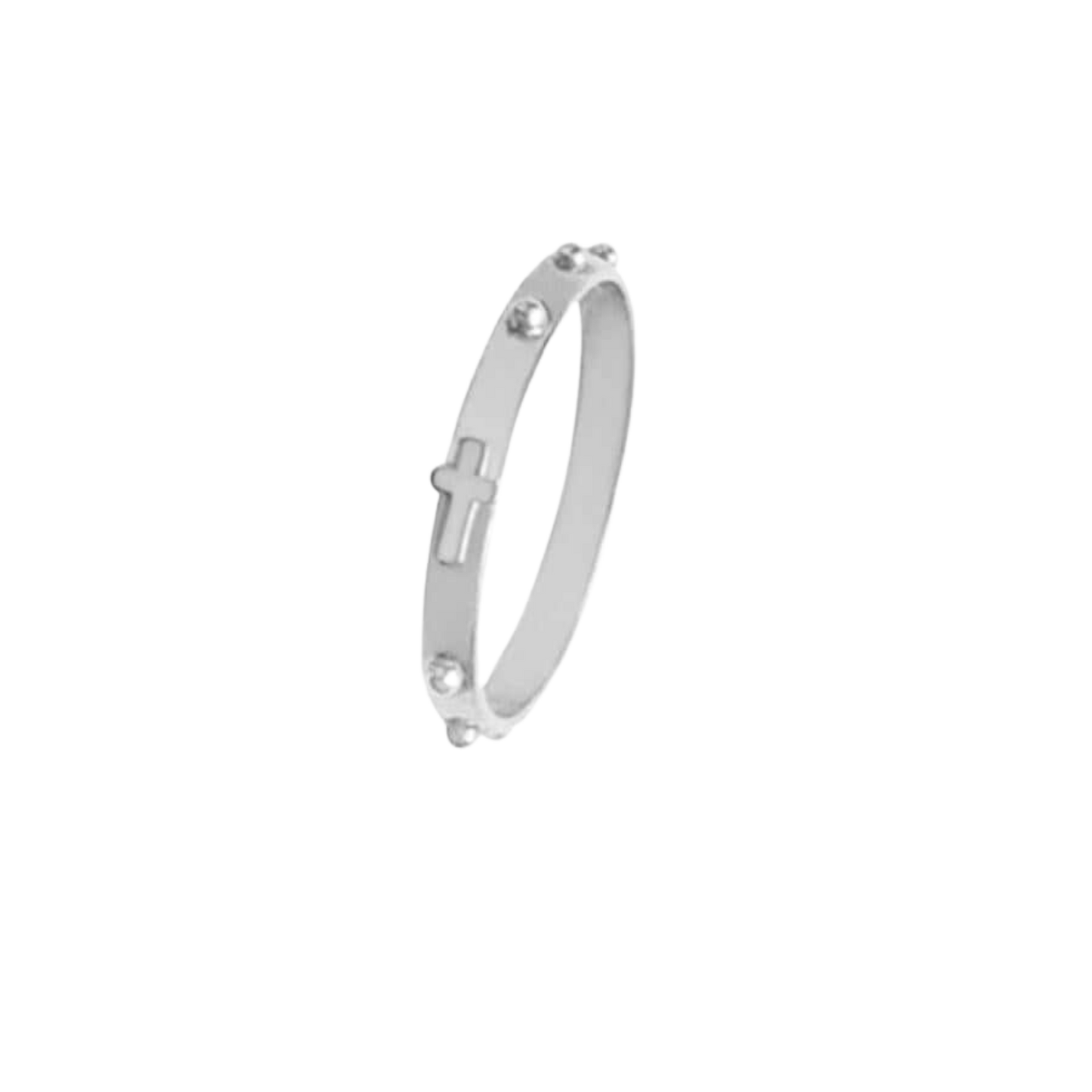 ROSARY RING - SILVER
