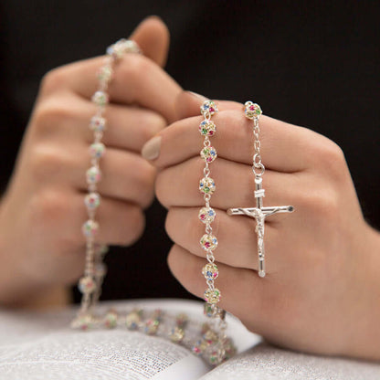 STRASSBALL ROSARY - SILVER