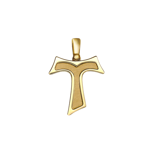 TAU KRUIS HANGER - ZILVER
