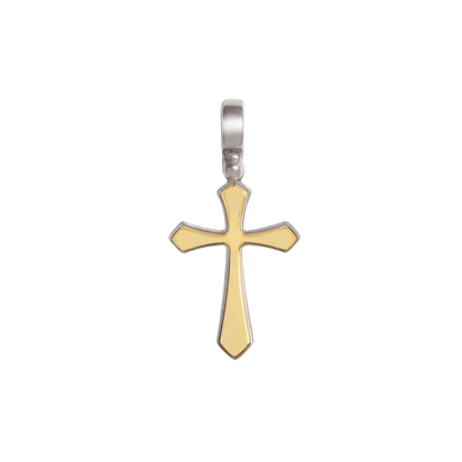 CROSS PENDANT - VERMEIL SILVER