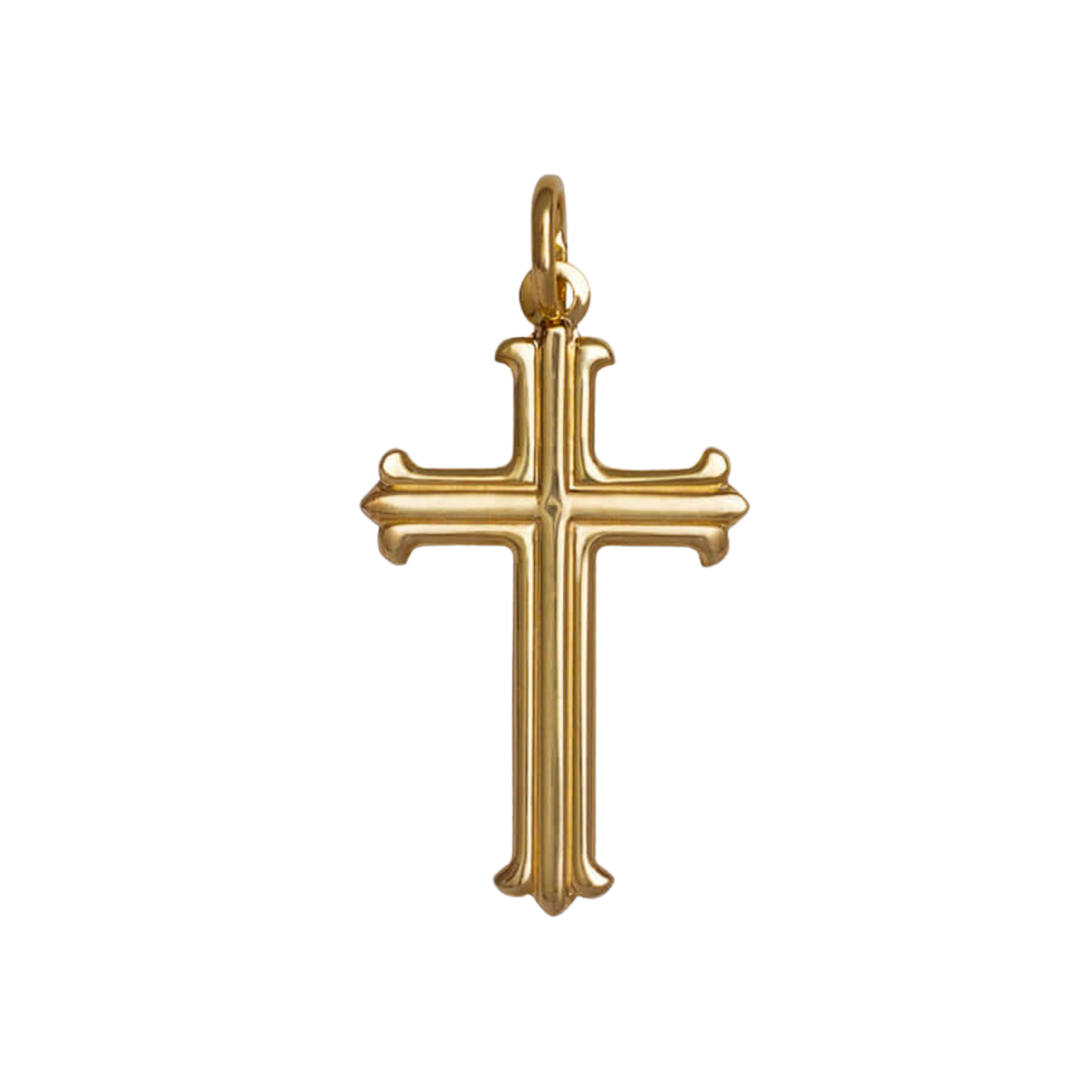 CROSS PENDANT - VERMEIL SILVER