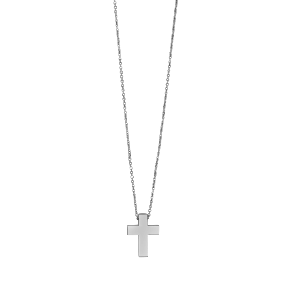 KRUIS KETTING - WITGOUD