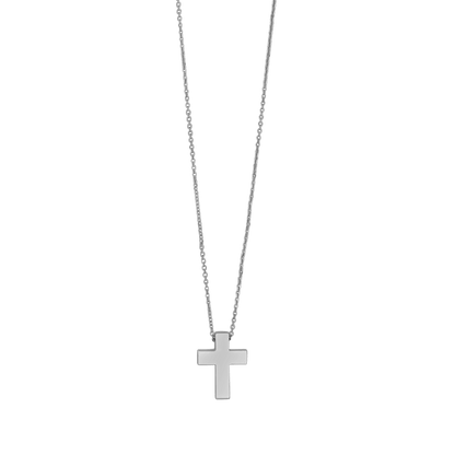KRUIS KETTING - WITGOUD